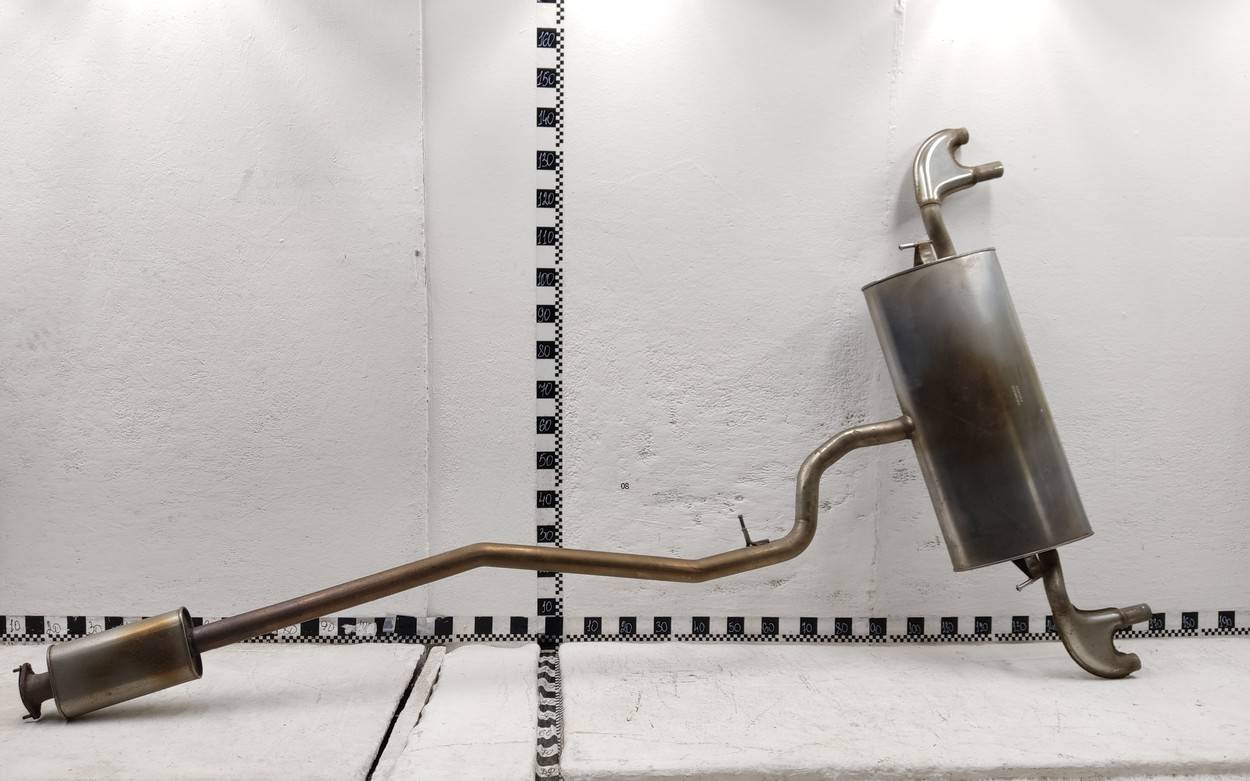 Глушитель основной / задняя часть