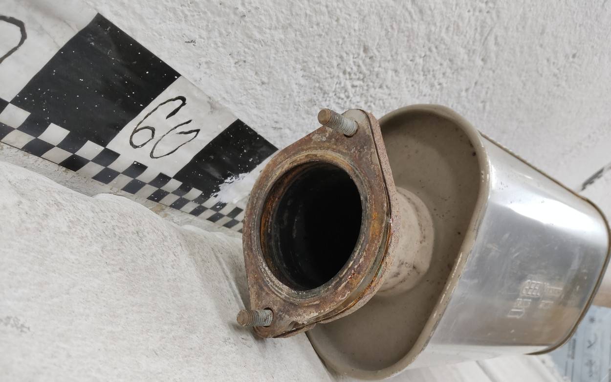Глушитель основной / задняя часть