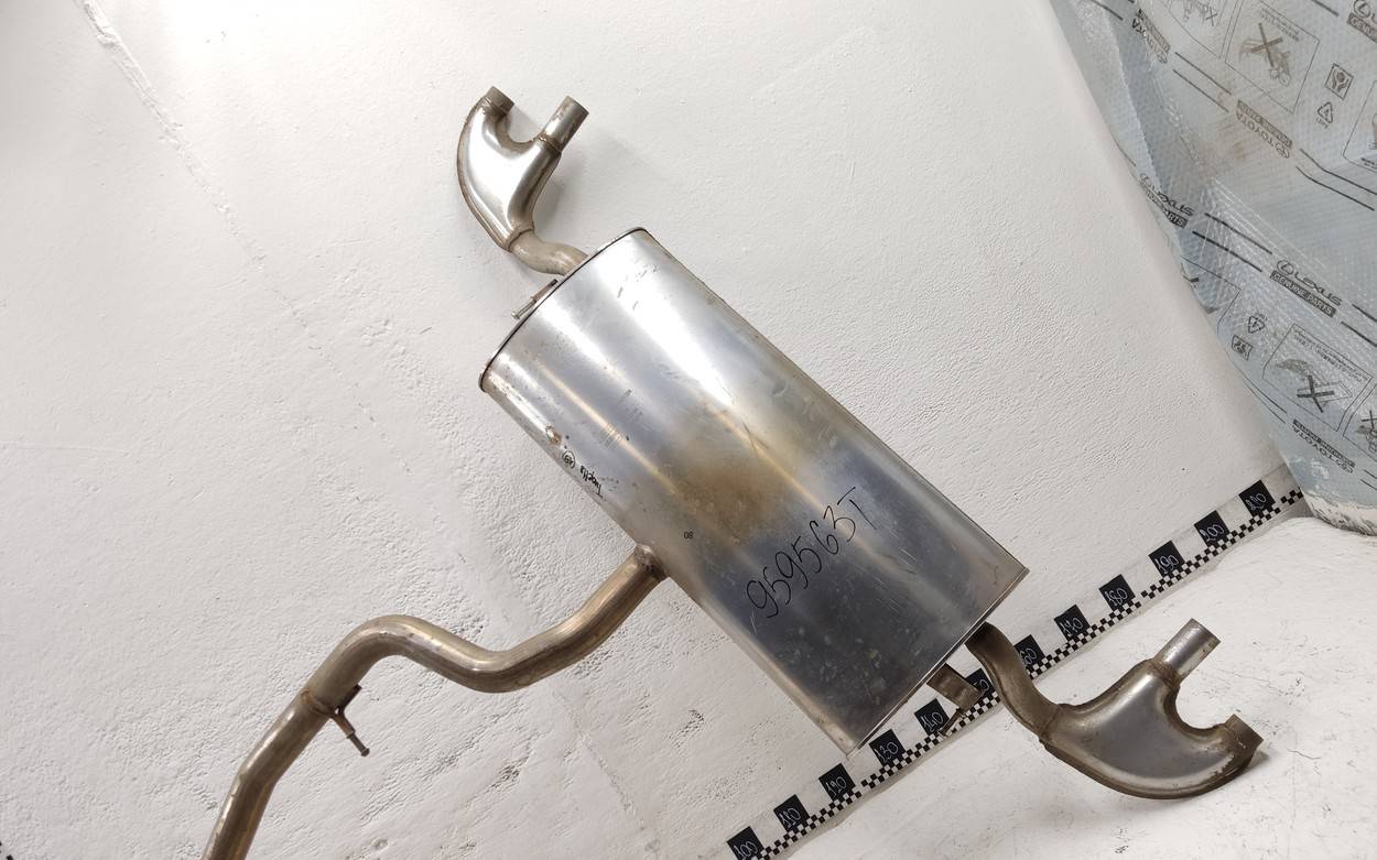 Глушитель основной / задняя часть