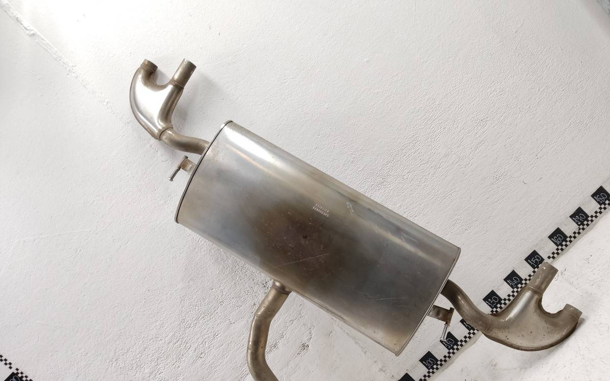 Глушитель основной / задняя часть