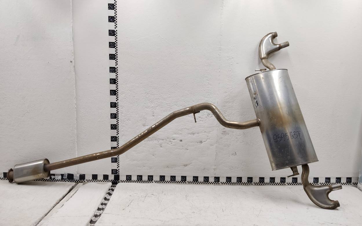 Глушитель основной / задняя часть