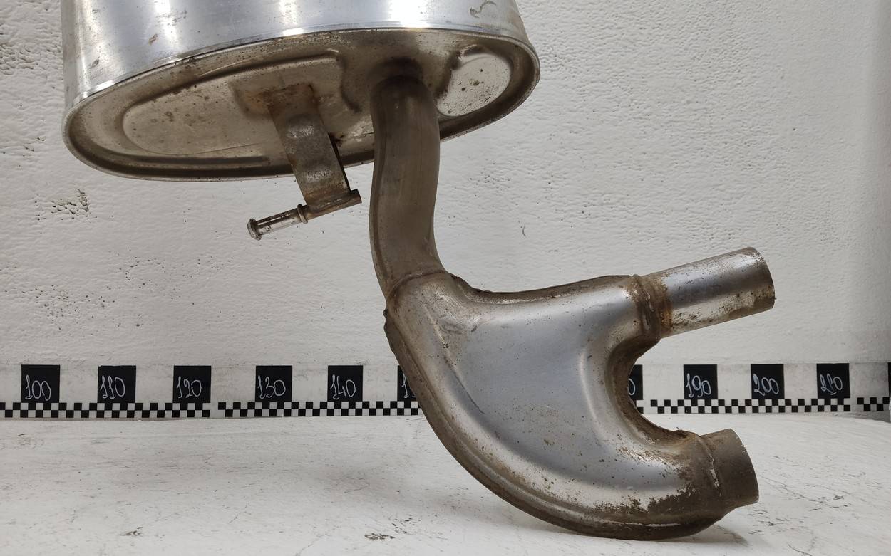 Глушитель основной / задняя часть