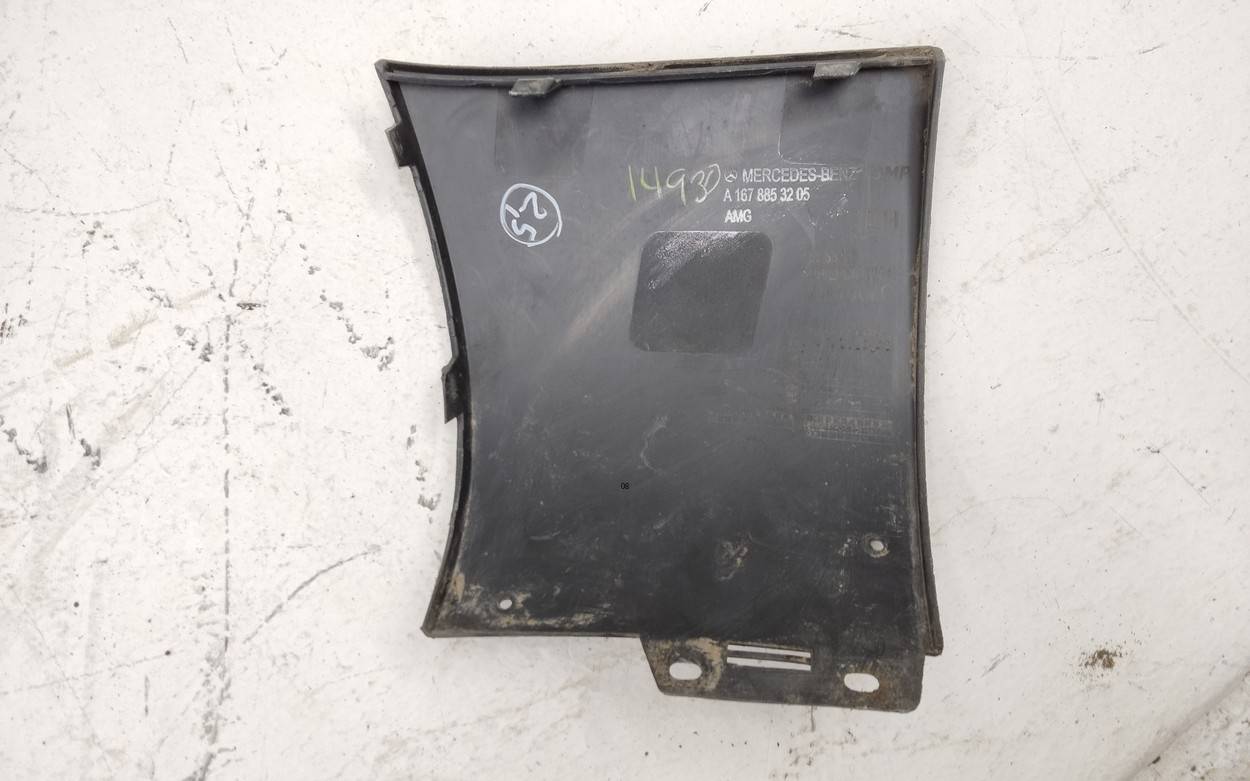 Накладка заднего бампера левая