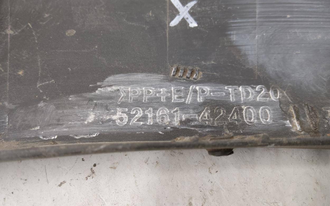 Накладка заднего бампера правая