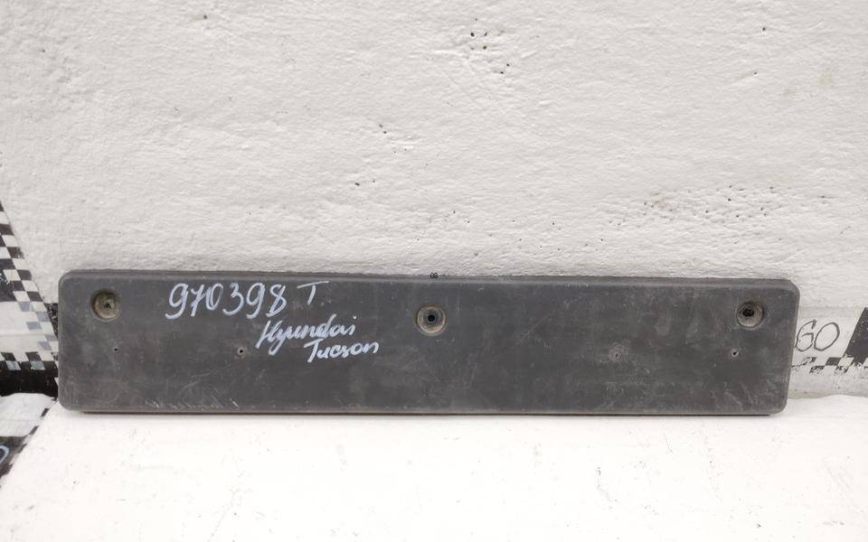 Накладка переднего бампера под номер