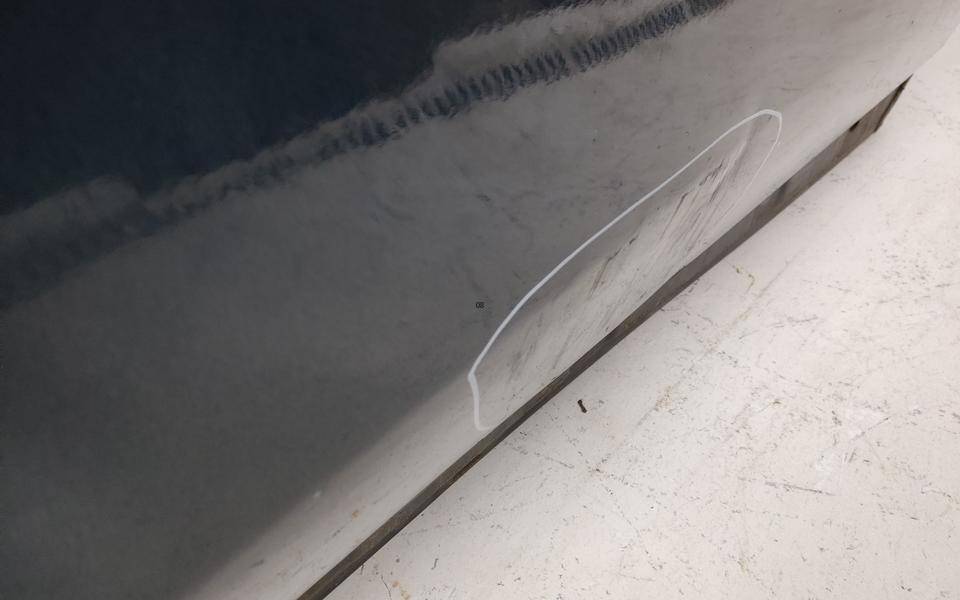 Дверь задняя левая