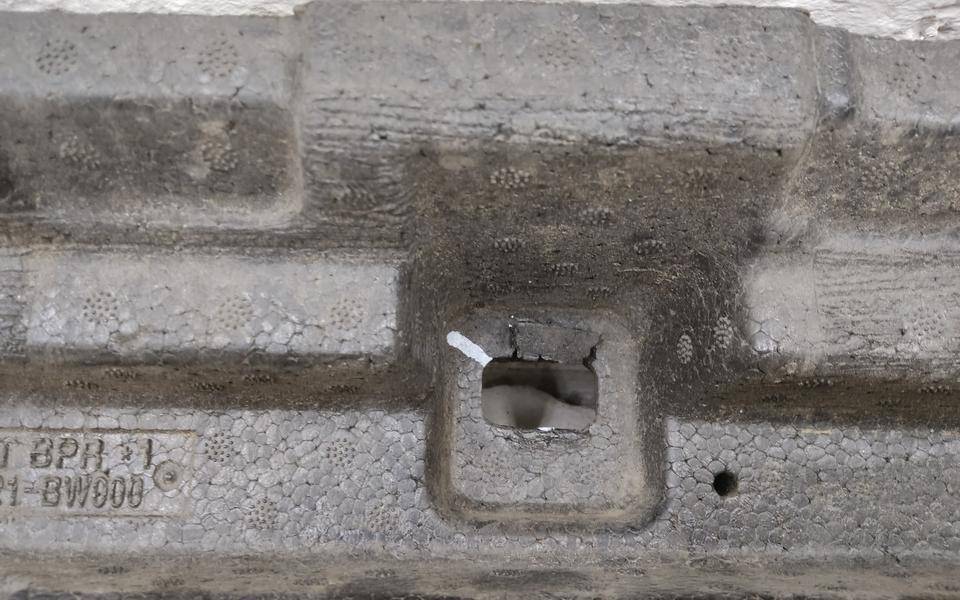 Наполнитель переднего бампера