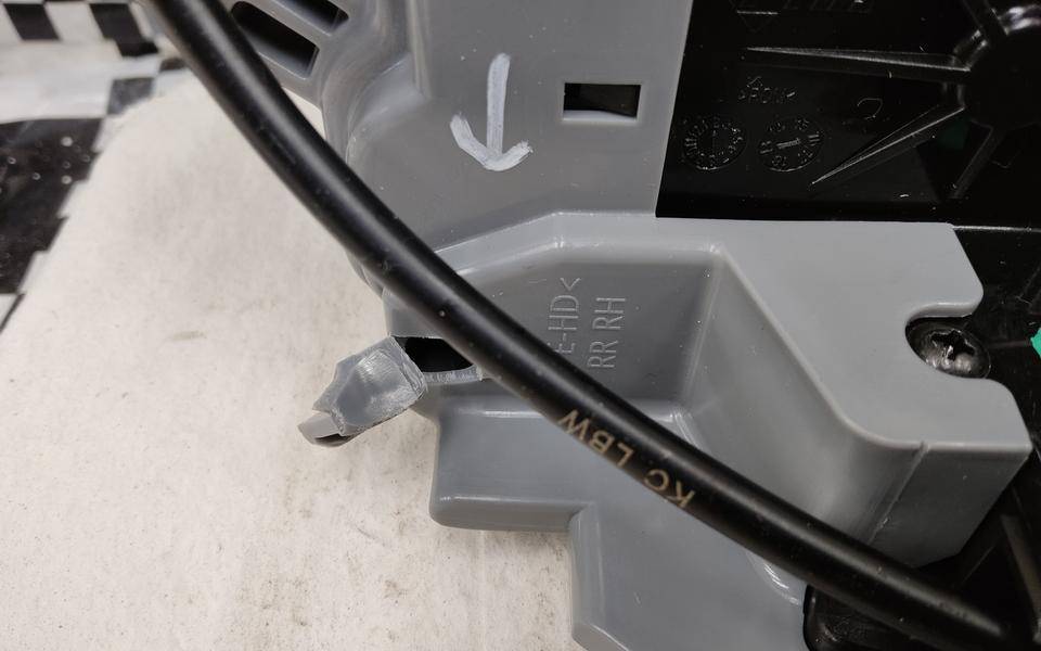 Замок зажигания со вставками (комплект)