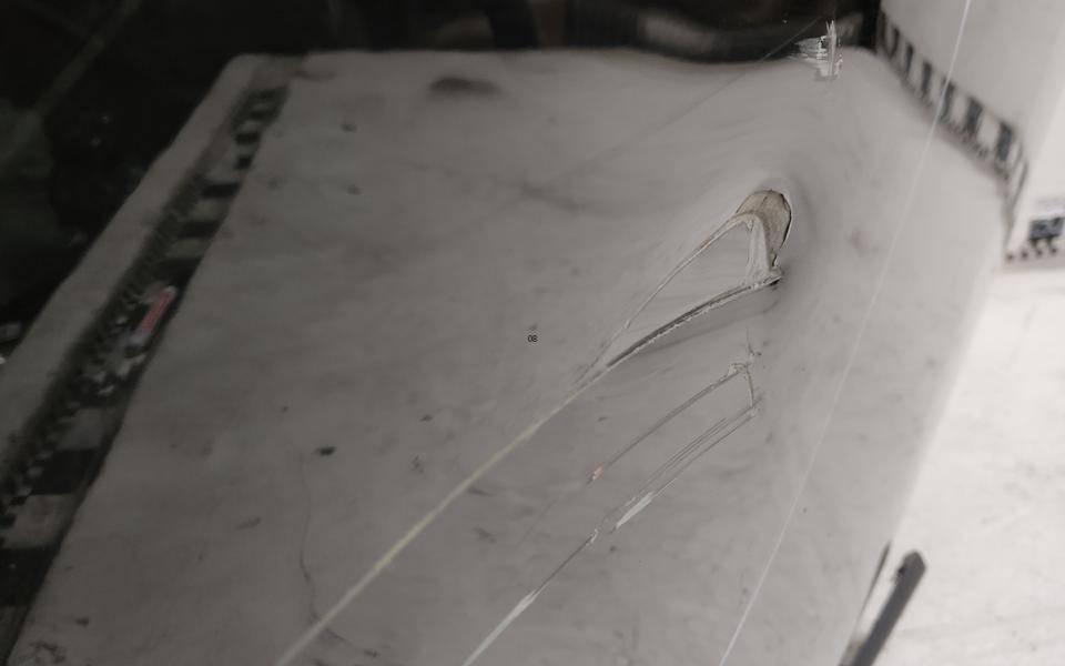 Дверь задняя левая