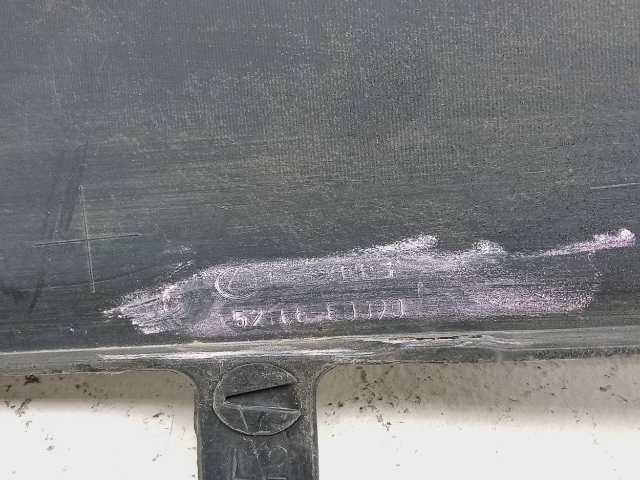 Накладка заднего бампера левая