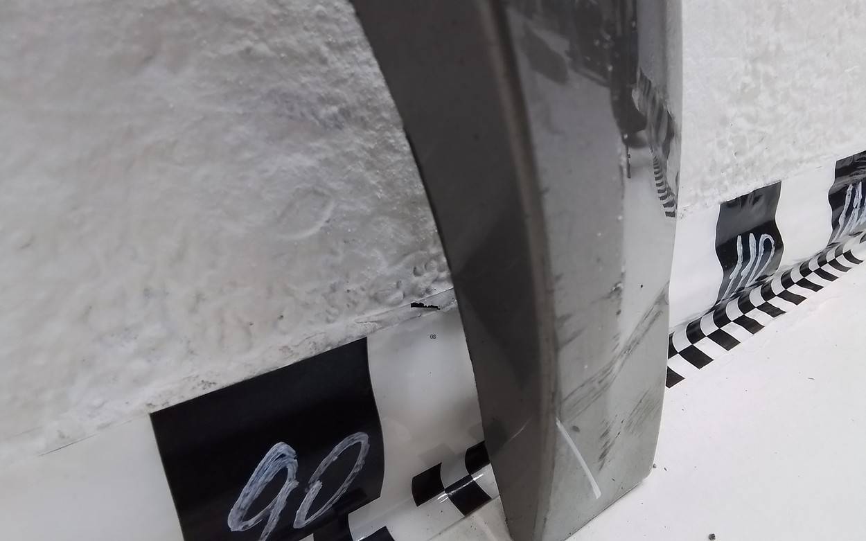 Накладка заднего крыла левого