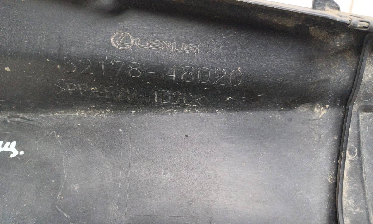 Накладка заднего бампера левая