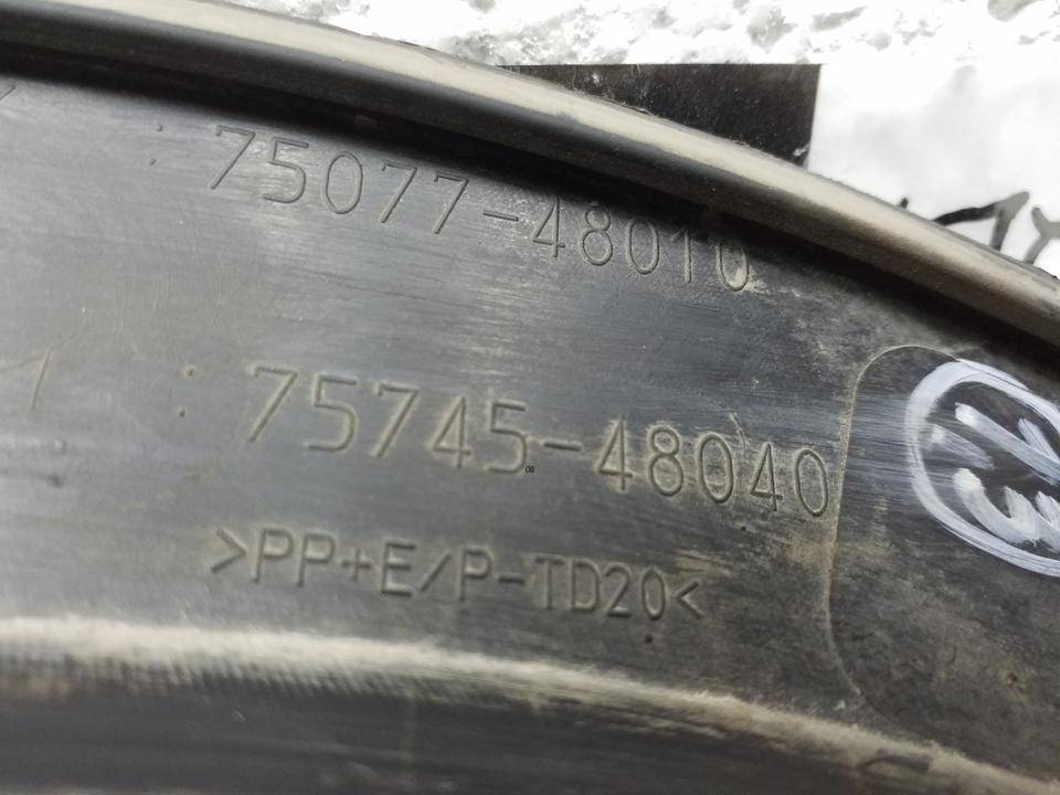Накладка заднего крыла правого