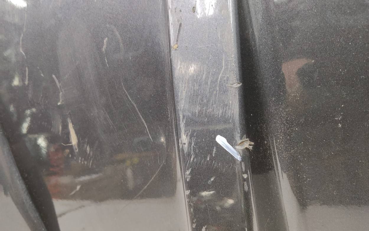 Юбка задняя