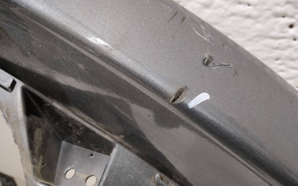 Юбка задняя