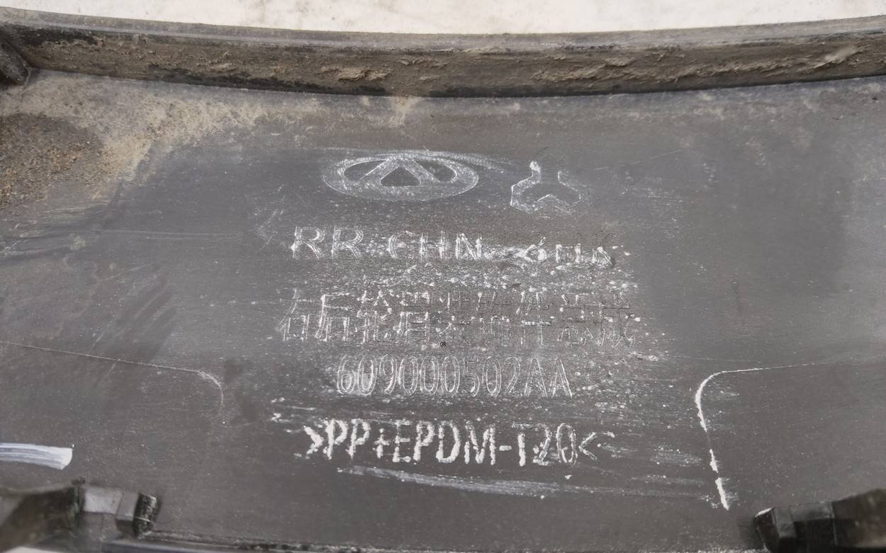 Накладка заднего крыла правого
