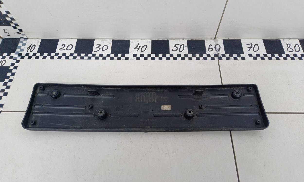 Накладка переднего бампера под номер