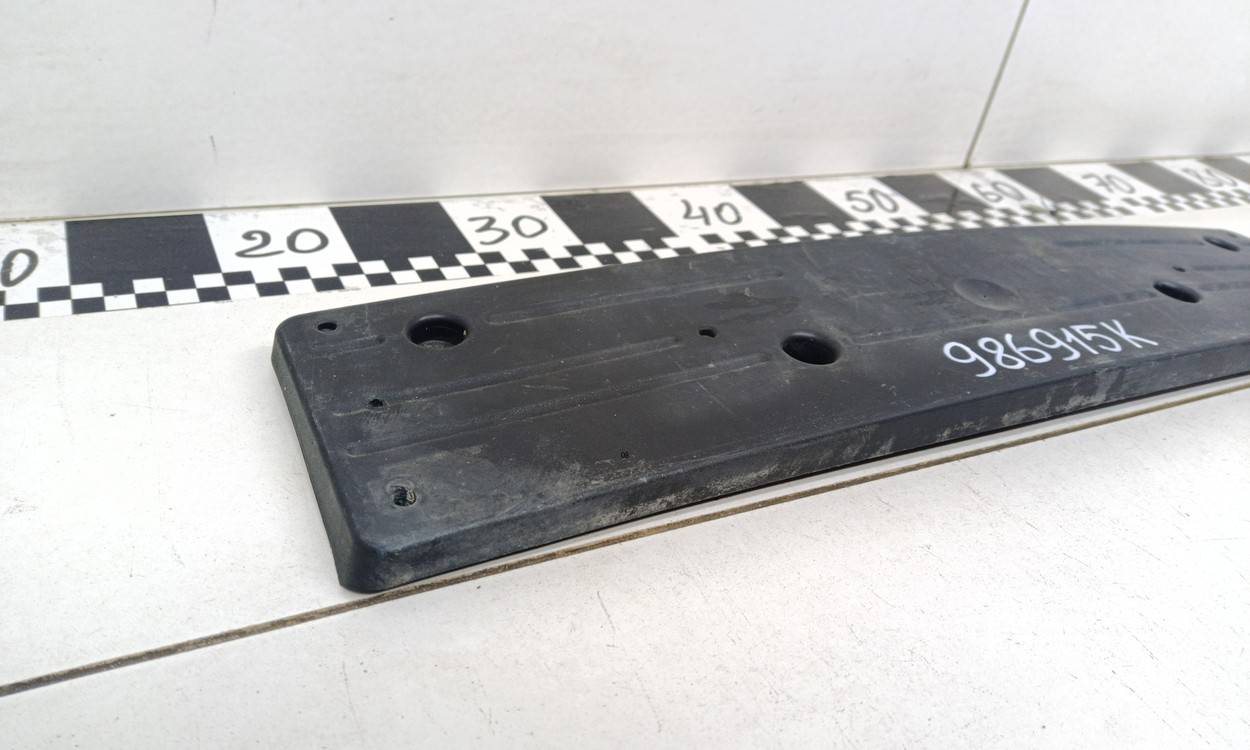 Накладка переднего бампера под номер