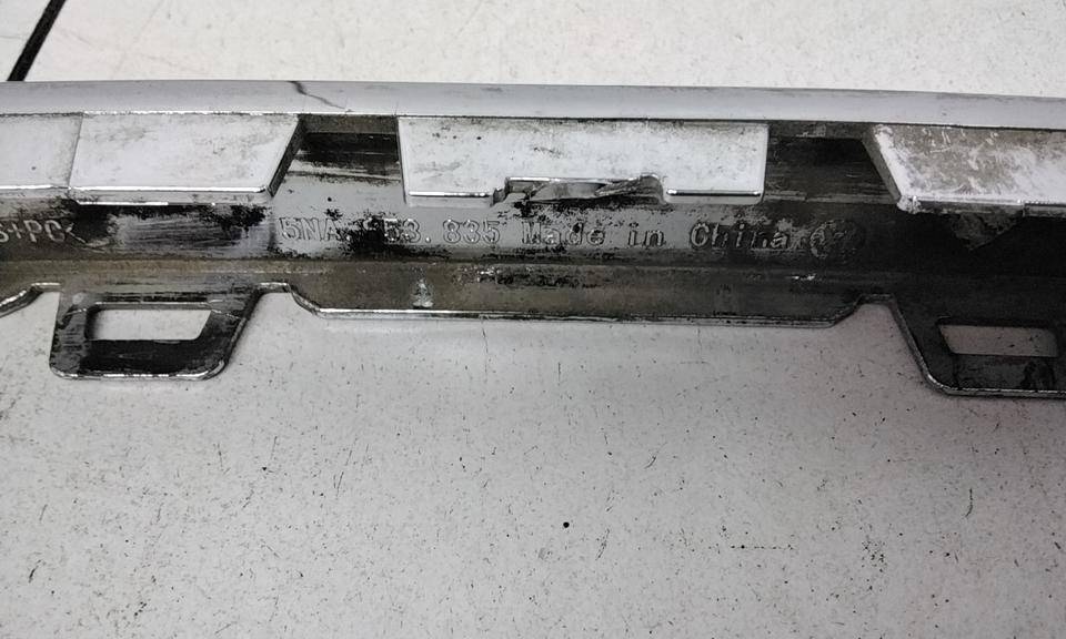 Накладка заднего бампера