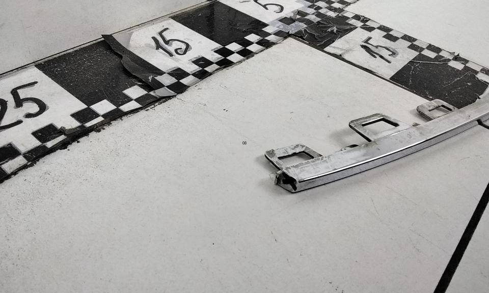 Накладка заднего бампера