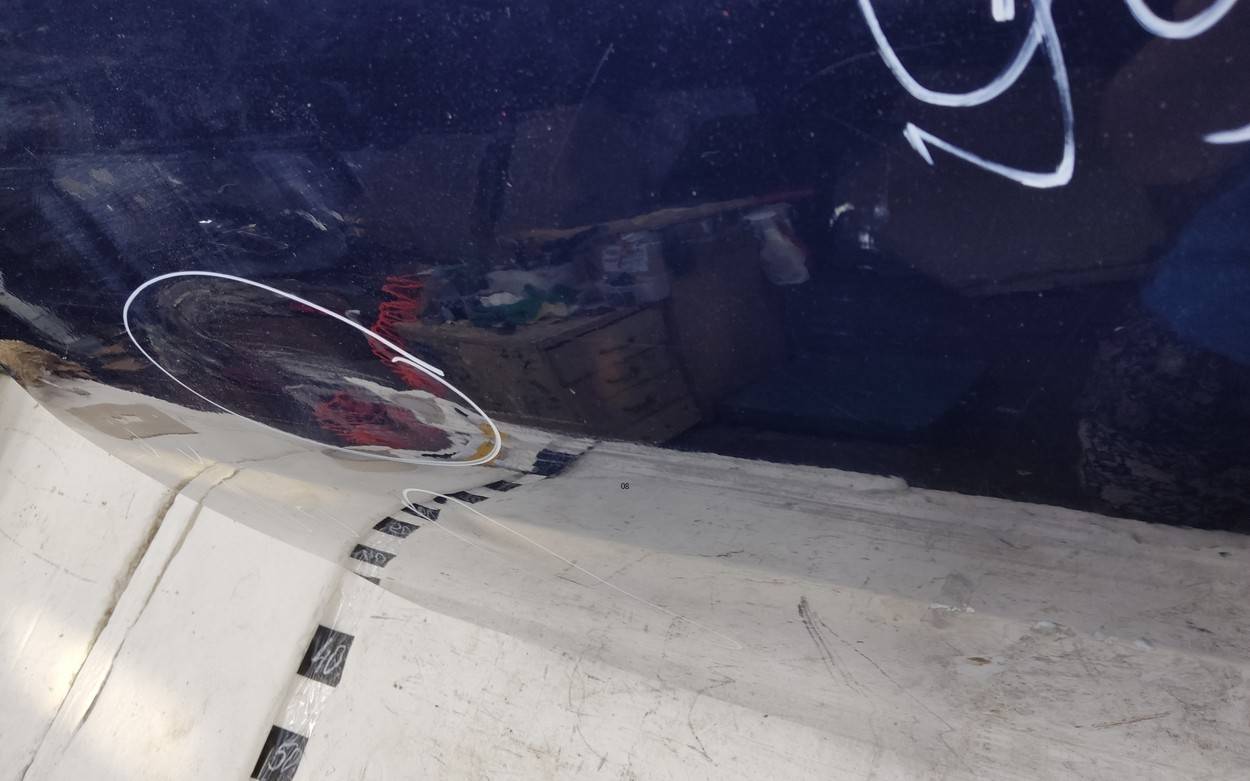 Дверь задняя левая