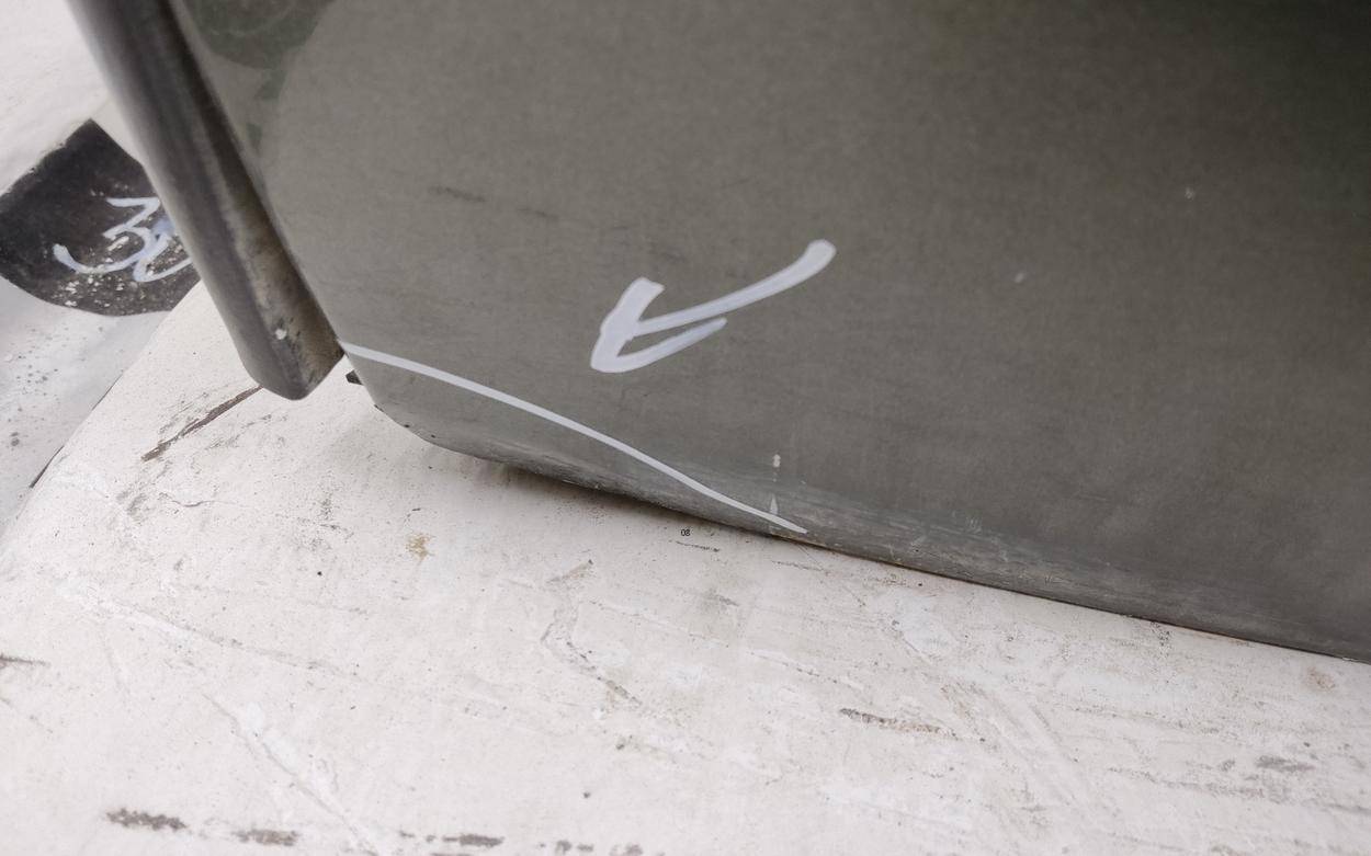 Дверь задняя левая