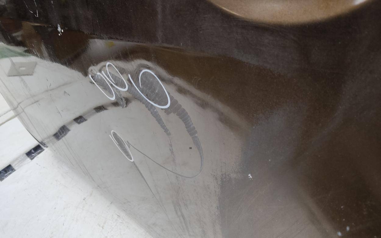 Дверь задняя левая