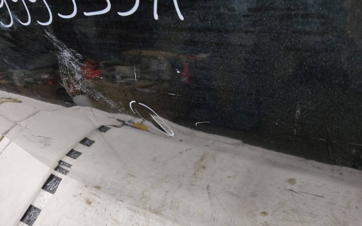 Дверь задняя левая