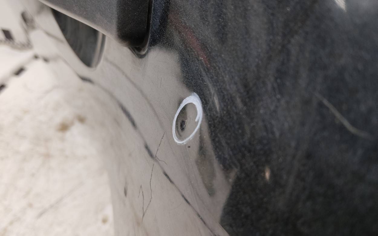 Дверь задняя левая