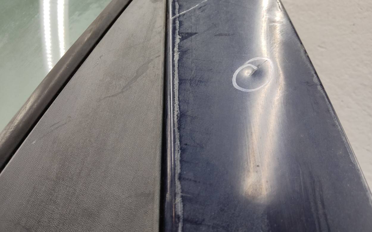 Дверь задняя левая