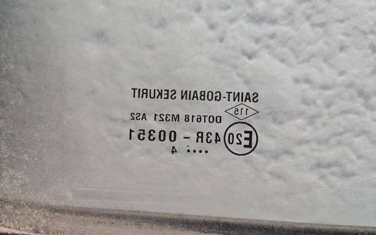 Дверь задняя левая