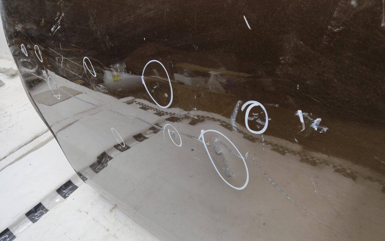 Дверь задняя левая