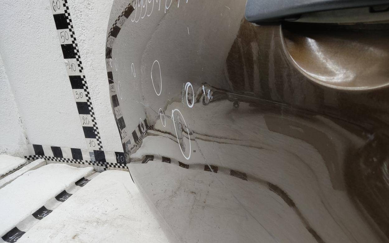 Дверь задняя левая