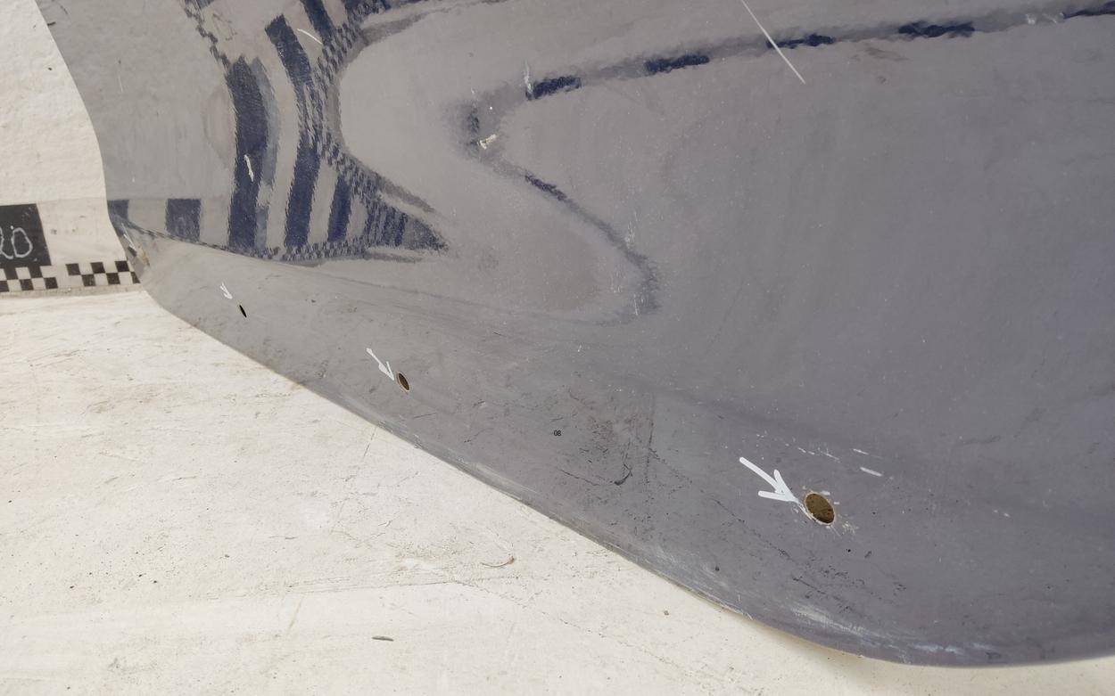 Дверь задняя левая