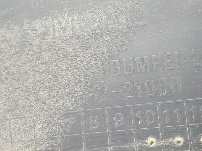 Юбка заднего бампера Hyundai IX35